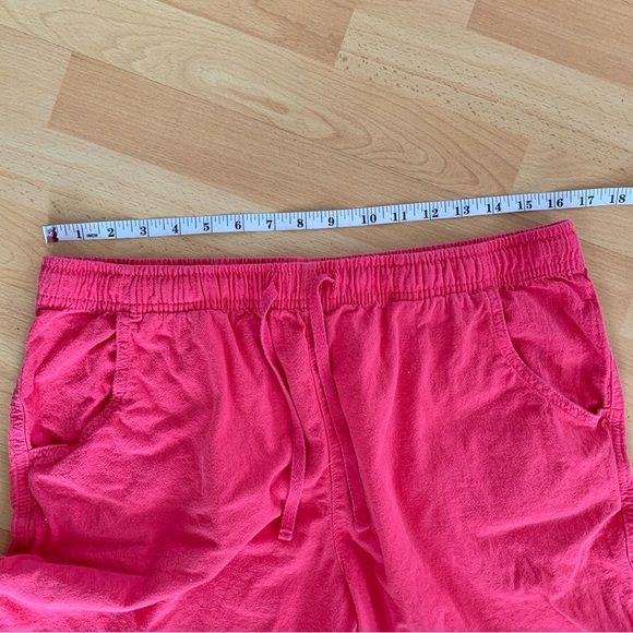 VINTAGE Classic Éditions Pink Cotton Mom Shorts Women’s Size Large - Picture 2 of 8